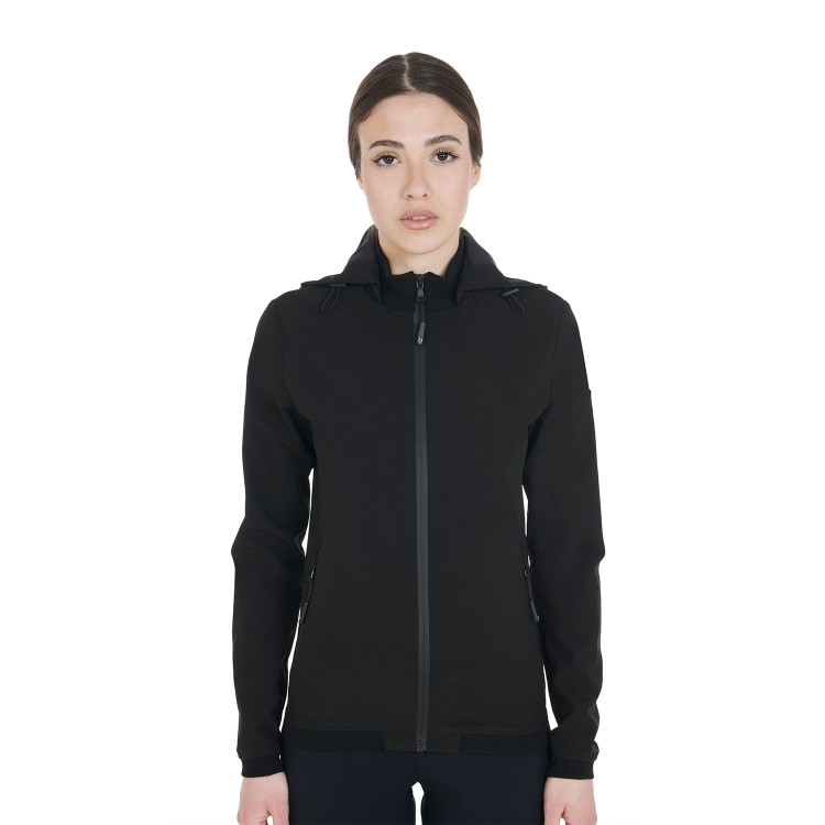 Technische softshell damesjas drie lagen Equestro