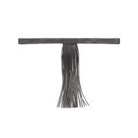 Leren Spaanse singel JM Zwart