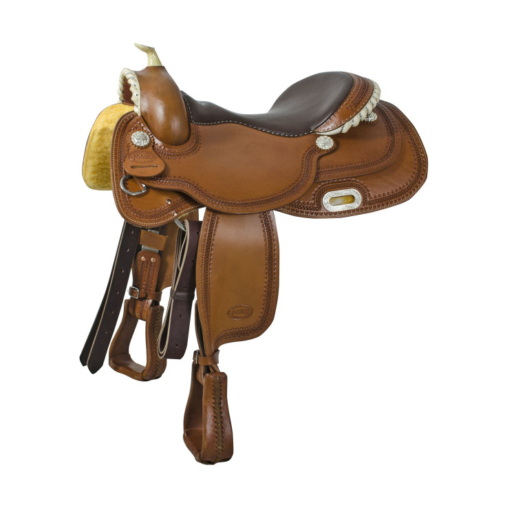 Westernzadel Pool's Classic Reiner in rawhide