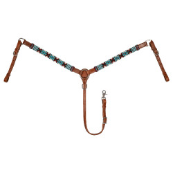 Western borsttuig met Navajo-kralen Pool's Western borsttuig met Navajo-kralen Pool's