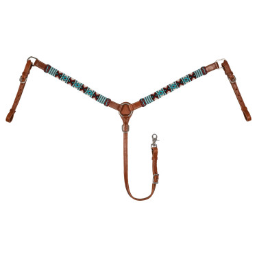 Western borsttuig met Navajo-kralen Pool's Western borsttuig met Navajo-kralen Pool's