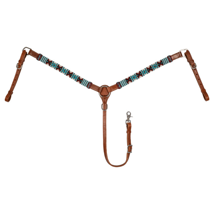 Western borsttuig met Navajo-kralen Pool's Western borsttuig met Navajo-kralen Pool's