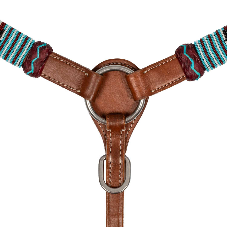 Western borsttuig met Navajo-kralen Pool's Western borsttuig met Navajo-kralen Pool's