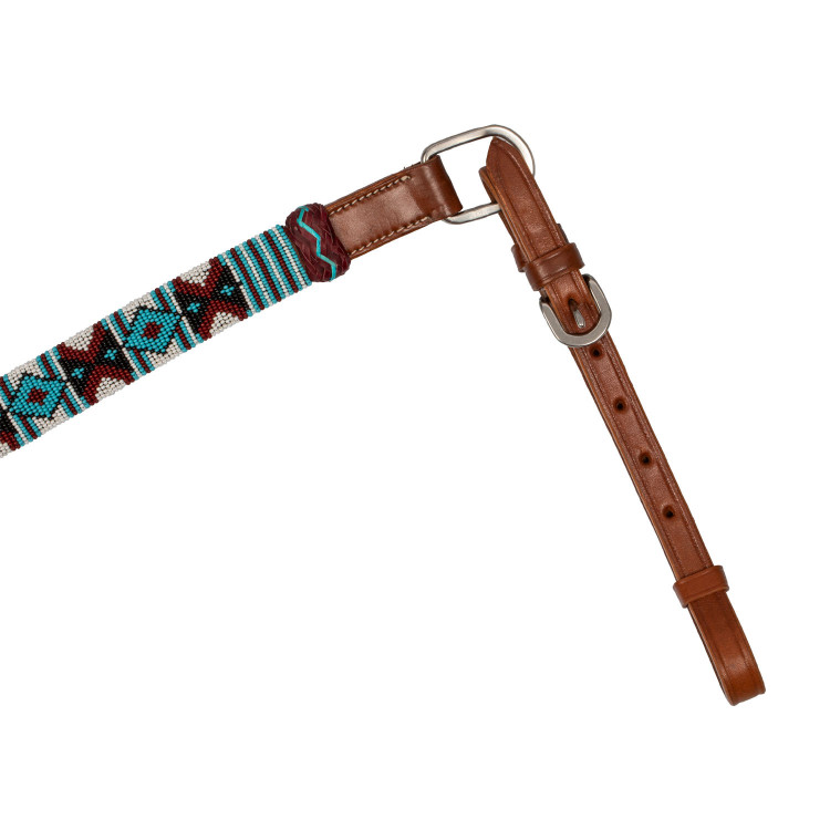 Western borsttuig met Navajo-kralen Pool's Western borsttuig met Navajo-kralen Pool's