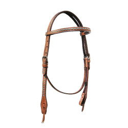 Western halster Pool's met turquoise inzet