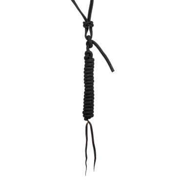 Touwhalster met kralen Pool's Zwart