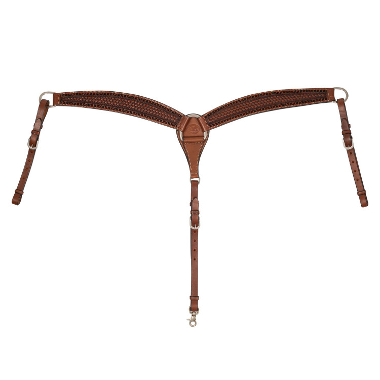 Western borsttuig met decoraties Pool's