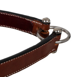 Westernneusriem met versieringen Pool's Hazelnoot Bruin