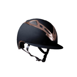 Apex Chrome matzwart/roségoud helm voor dames Suomy
