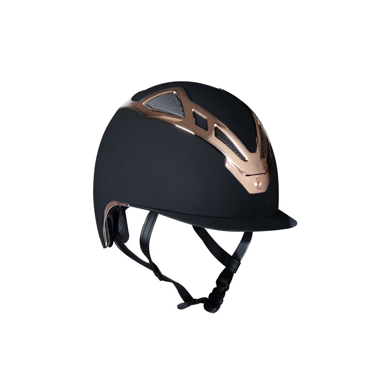 Apex Chrome matzwart/roségoud helm Suomy