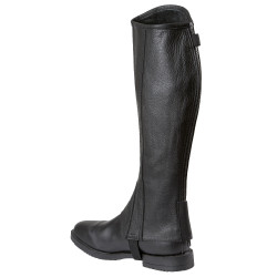 Leren minichaps Covalliero Elasto zwart Leren minichaps Covalliero Elasto zwart