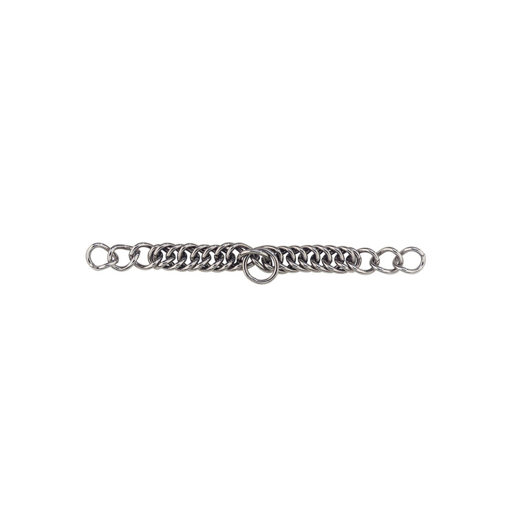 Dubbele kinriemketting van roestvrij staal Umbria Equitazione Dubbele kinriemketting van roestvrij staal Umbria Equitazione
