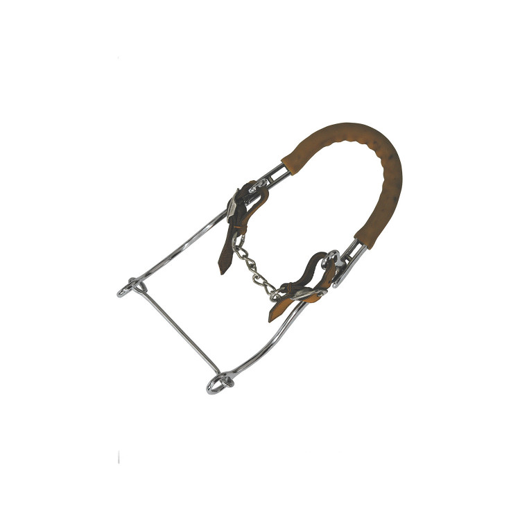 Hackamore chroom met lange scharen Umbria Equitazione Hackamore chroom met lange scharen Umbria Equitazione