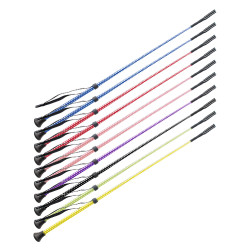 Set van 10 tweekleurige zwepen Umbria Equitazione