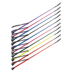 Set van 10 zwepen in nylon Umbria Equitazione
