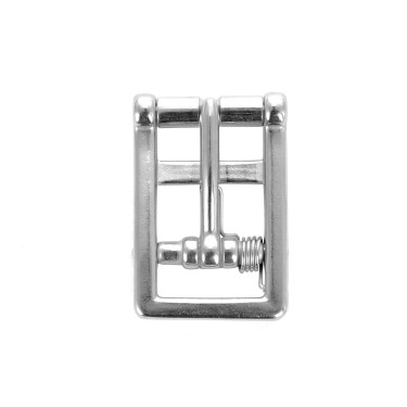 Boucle de sangle anglaise inox avec système à ressort Umbria Equitazione Boucle de sangle anglaise inox avec système à ressort Umbria Equitazione