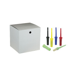 Doos met 24 borstels Umbria Equitazione