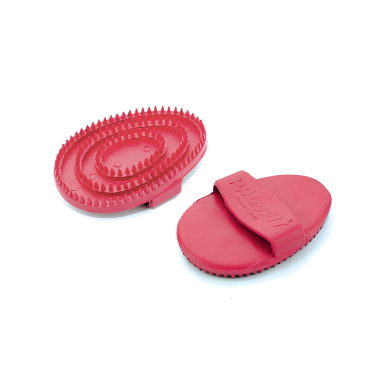 Ovale rubberen borstel Umbria Equitazione