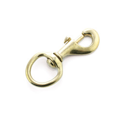 Messing haak voor halster en hoofdstel 1" Umbria Equitazione