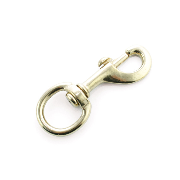 Messing haak voor halster en hoofdstel 1" 1/4 Umbria Equitazione Messing haak voor halster en hoofdstel 1" 1/4 Umbria Equitazione