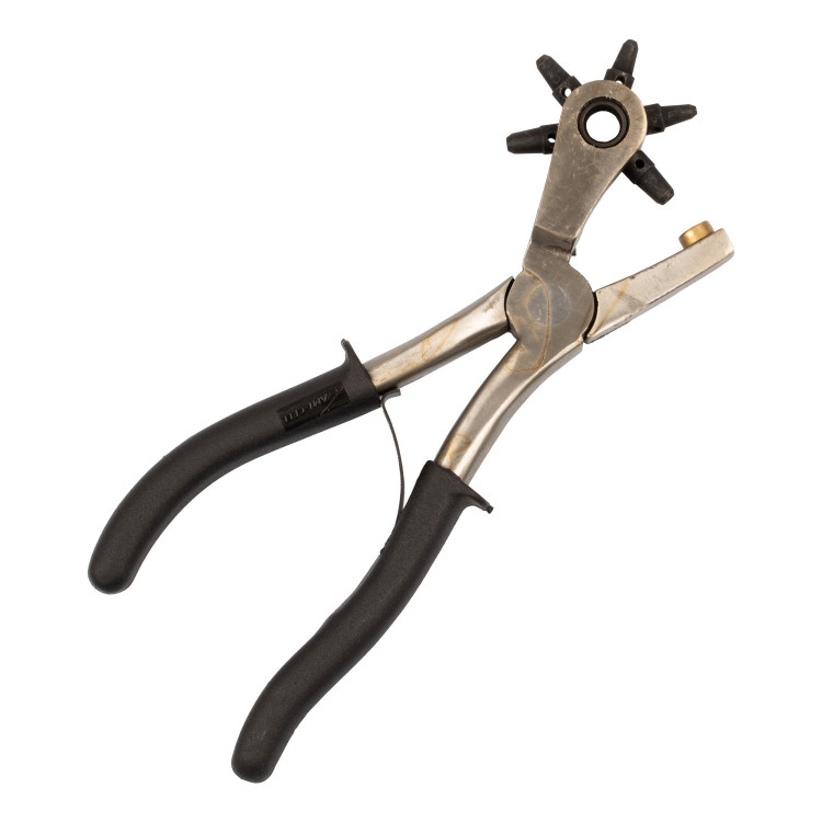 Professionele lederen perforator van roestvrij staal Umbria Equitazione Professionele lederen perforator van roestvrij staal Umbria Equitazione