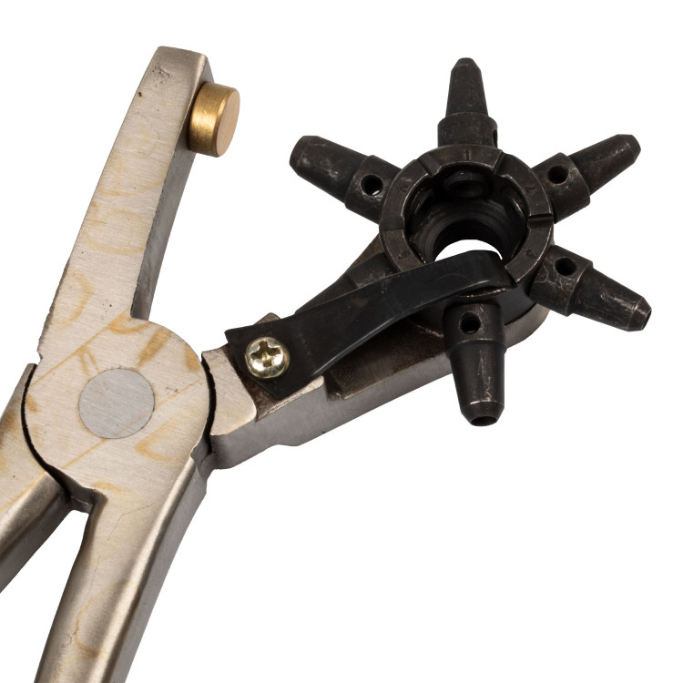 Professionele lederen perforator van roestvrij staal Umbria Equitazione Professionele lederen perforator van roestvrij staal Umbria Equitazione