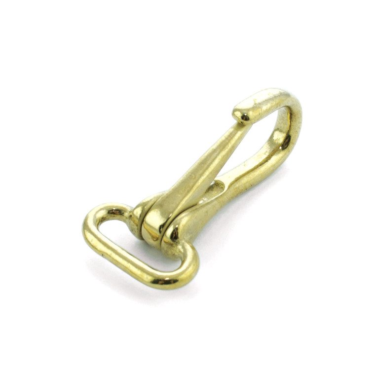 Veerringkarabijnhaak met ronde oog Umbria Equitazione
