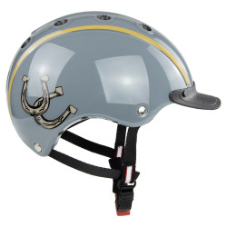 Casque Casco Nori Lichtgrijs / hoefijzer