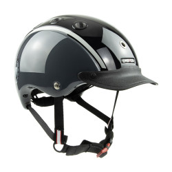 Casque Casco Nori Zwart / grijs / hoefijzer
