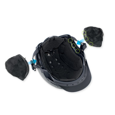 Winterkit voor helm Casco Champ 3 Winterkit voor helm Casco Champ 3