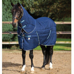 Horseware Rambo Plus Deken Vari-Layer 450g Marine / marine / wit Marineblauw