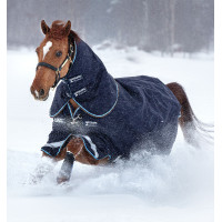 Buitendeken Horseware Rambo Duo 100g + liner 300g Marine / lichtblauw Buitendeken Horseware Rambo Duo 100g + liner 300g Marine / lichtblauw