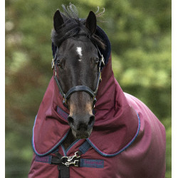 Couvre-cou Horseware 0g pour couverture Rambo Original Bordeaux / bordeaux