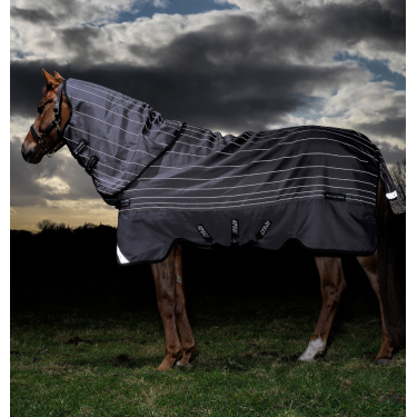 Horseware Amigo Bravo 12 Reflectech Plus 100g deken Grijs / reflecterend Horseware Amigo Bravo 12 Reflectech Plus 100g deken Grijs / reflecterend