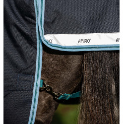 Horseware Amigo® Bravo 12 Plus 250g 1200D deken Marine / aqua Blauw