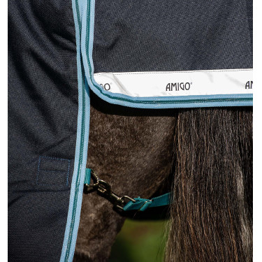 Horseware Amigo® Bravo 12 Plus 250g 1200D deken Marine / aqua Blauw