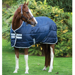 Horseware Amigo Insulator 200g 210D deken Marine / zilver Blauw Horseware Amigo Insulator 200g 210D deken Marine / zilver Blauw