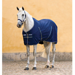 Boxdeken Horseware Rambo Voering Bedrukt Marine / marine / wit Marineblauw