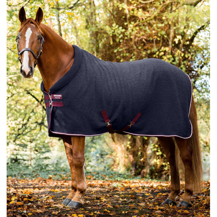 Horseware polar fleece deken met Cozy Neck-reliëf Horseware polar fleece deken met Cozy Neck-reliëf