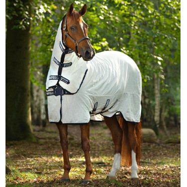 Rambo Natura Summer 0g vliegendeken met halsstuk Horseware Rambo Natura Summer 0g vliegendeken met halsstuk Horseware
