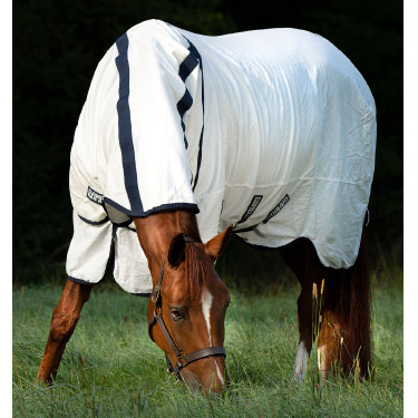 Rambo Natura Summer 0g vliegendeken met halsstuk Horseware Rambo Natura Summer 0g vliegendeken met halsstuk Horseware