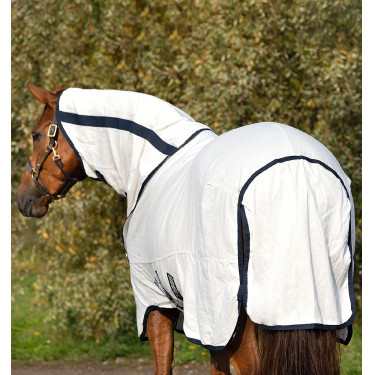 Rambo Natura Summer 0g vliegendeken met halsstuk Horseware Rambo Natura Summer 0g vliegendeken met halsstuk Horseware