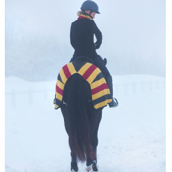 Zadeldeken Horseware Rambo fleece 0g Witgoud