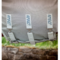 Vliegendeken Horseware Amigo AmECO Combi 0g Blauwgroen / grijs