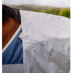 Vliegendeken Horseware Amigo AmECO Combi 0g Blauwgroen / grijs Vliegendeken Horseware Amigo AmECO Combi 0g Blauwgroen / grijs