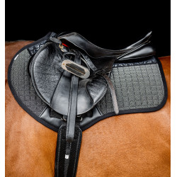 Zadeldoek springen Horseware Tech Comfort Zwart