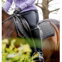 Zadeldoek springen Horseware Tech Comfort Zwart