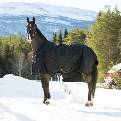 Buitendeken Horze Nevada 200 g Zwart