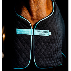 Horseware Autumn Cooler Deken 100g Zwart / aqua