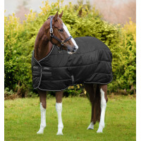 Horseware Amigo Diamond Insulator 100g deken Zwart / zwart / zilver Horseware Amigo Diamond Insulator 100g deken Zwart / zwart / zilver